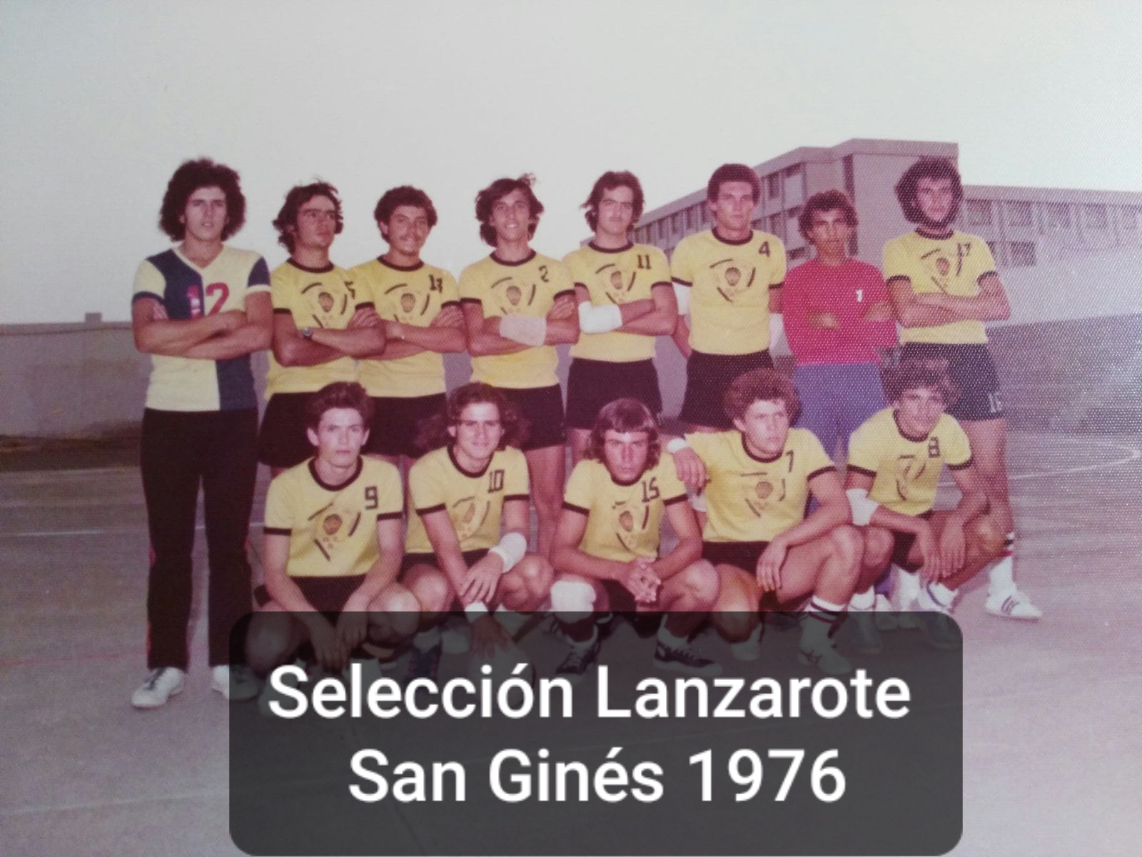Selección Lanzarote. San Ginés 1976