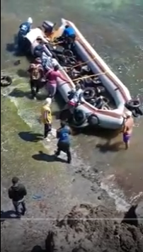 Llegada de la patera a Puntamujeres 3