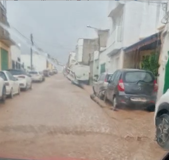 Calles inundadas