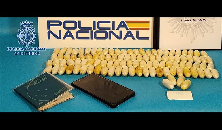 Droga incautada en el Aeropuerto