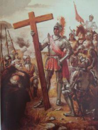 Alonso de Lugo en Añaza