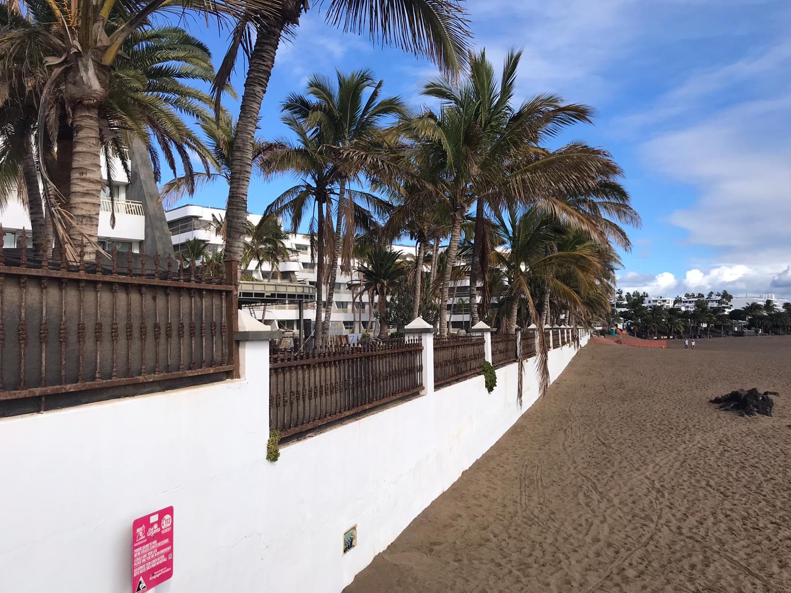 Comienza el derribo de la zona ilegal del Aparthotel Fariones 5