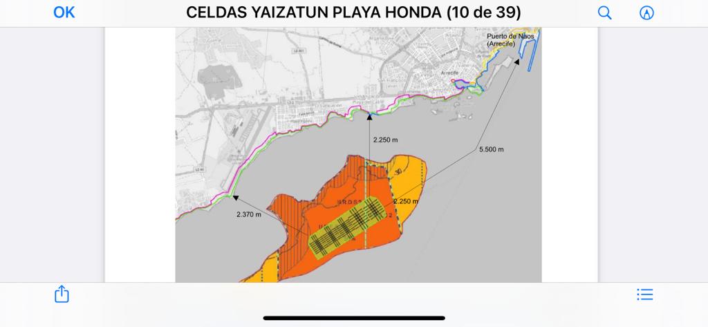 Plano de ubicación de piscifactoría