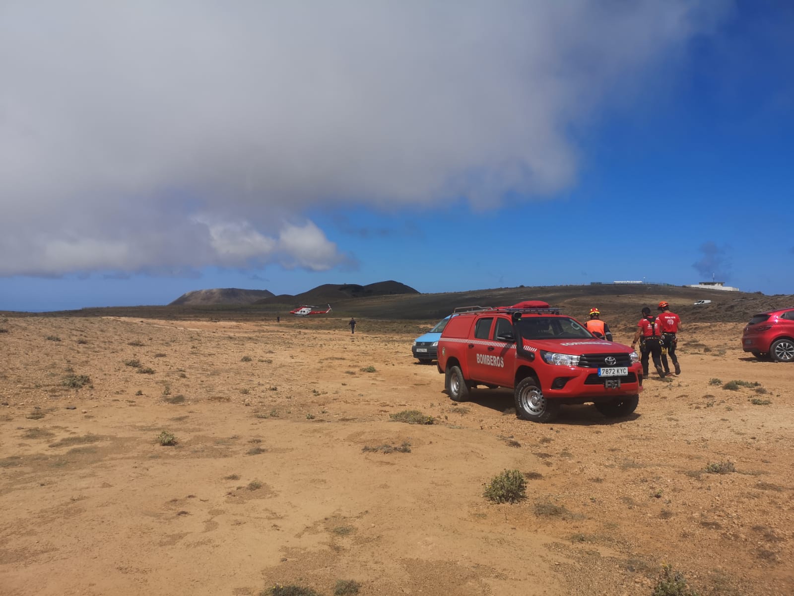Fallecido tras caer por el Risco de Famara