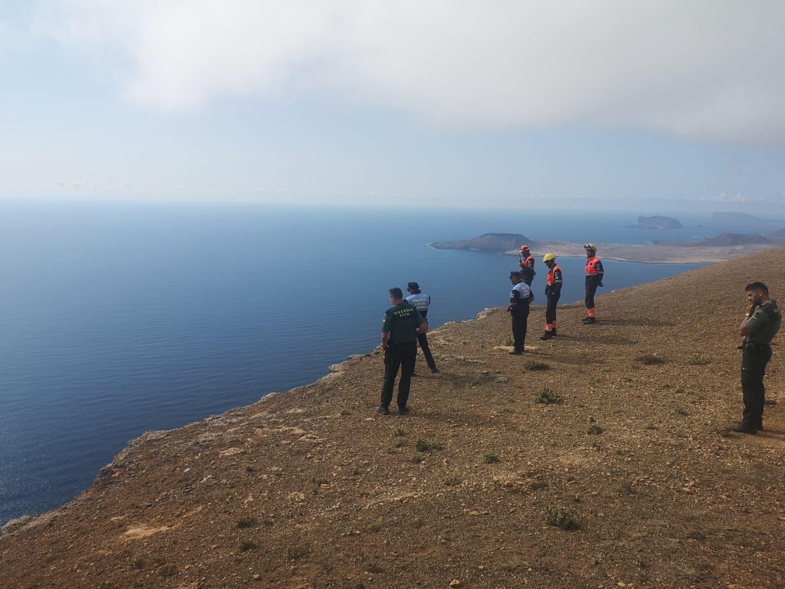 Fallecido tras caer por el Risco de Famara 3