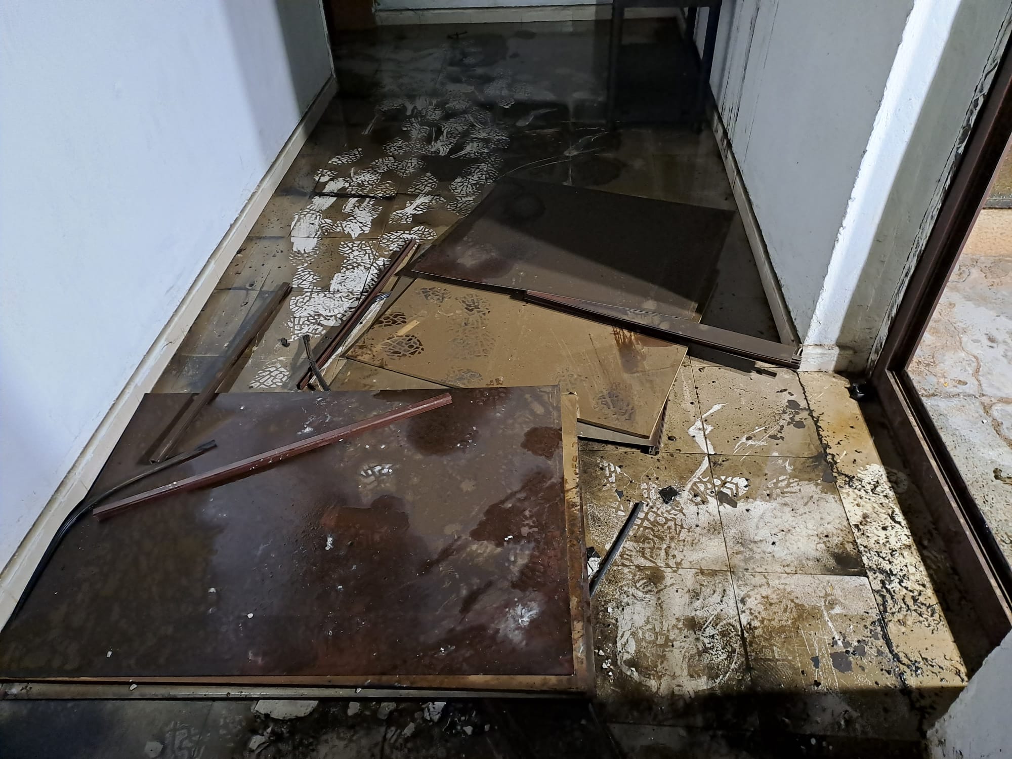 Incendio en el albergue de La Santa 4