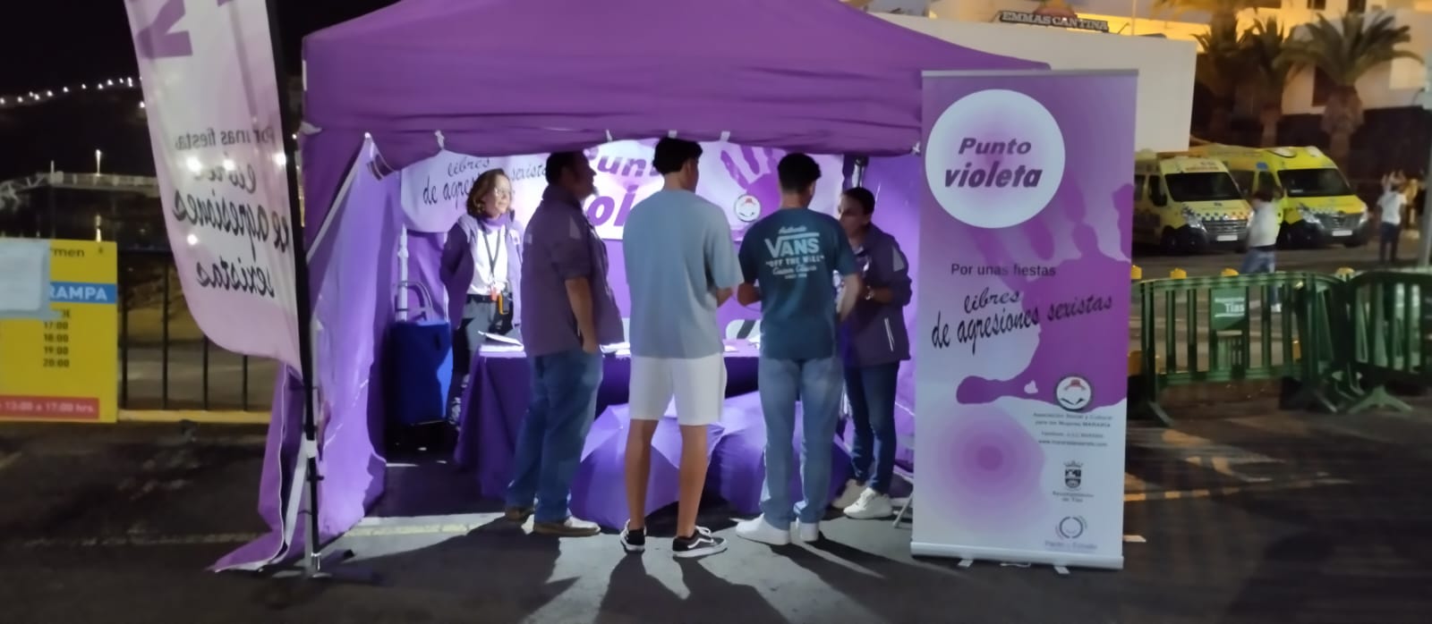Punto Violeta de Puerto del Carmen 2