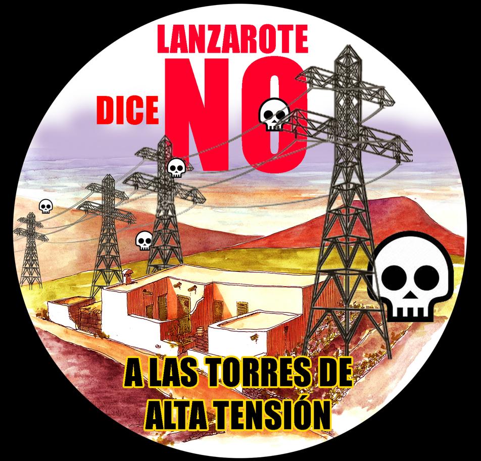 No a las torres de alta tensión