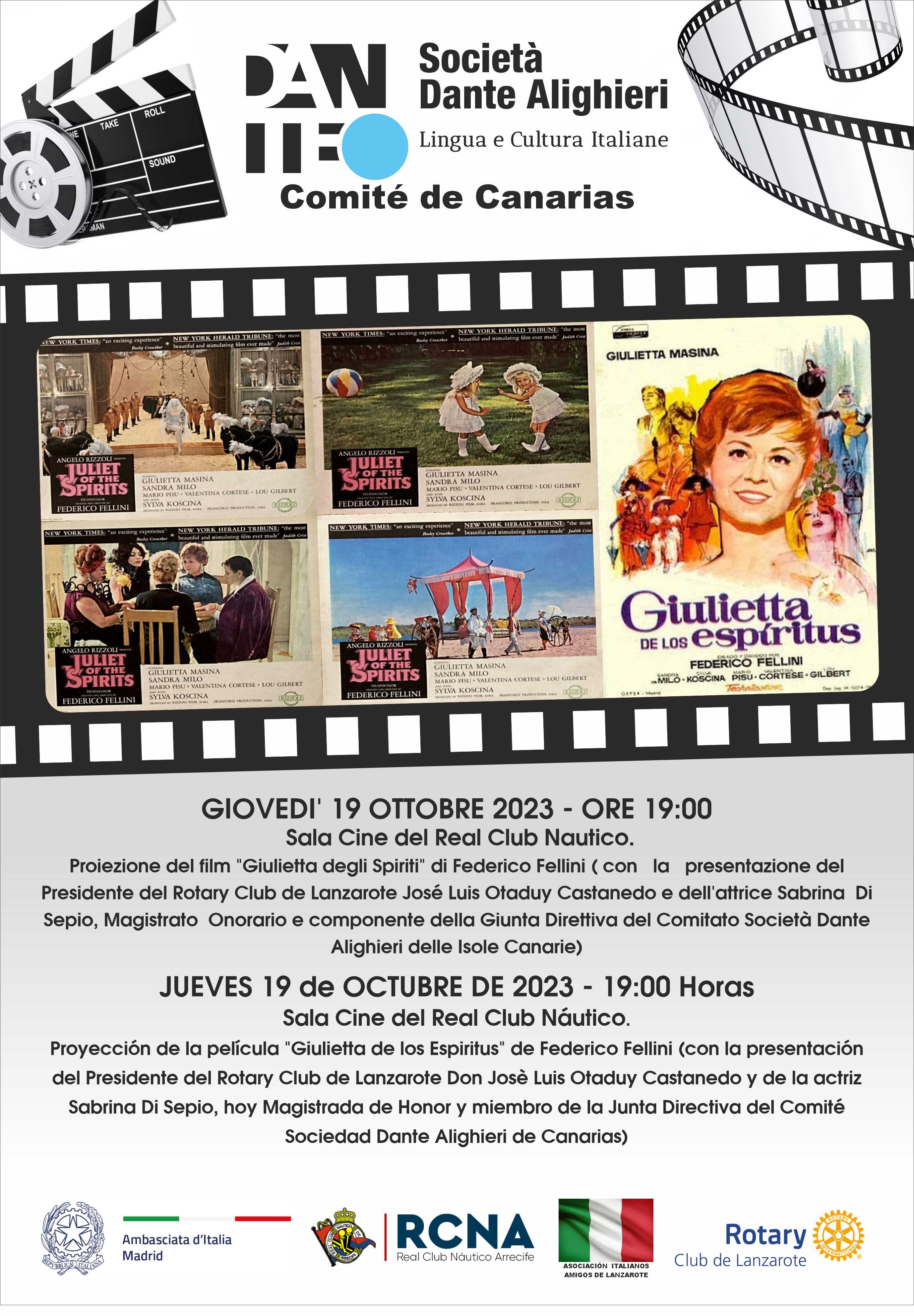 locandina film giulietta degli spiriti