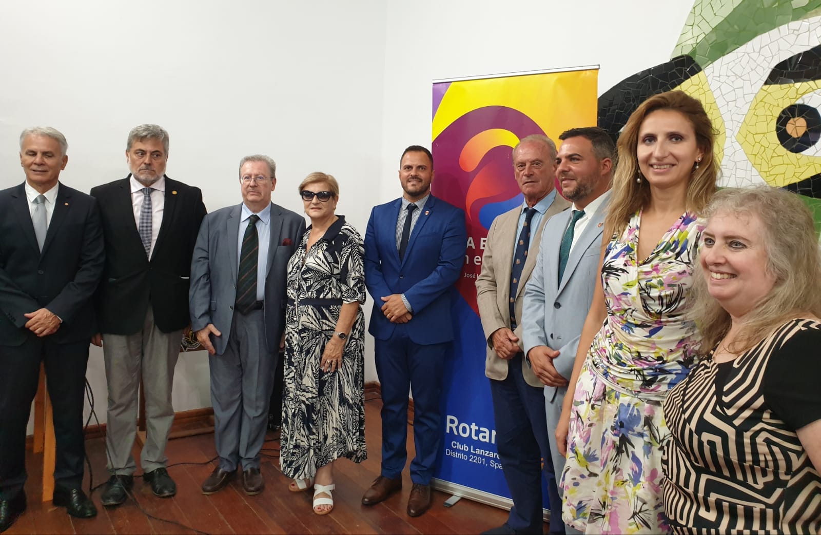FOTO DI GRUPPO SUL PALCO