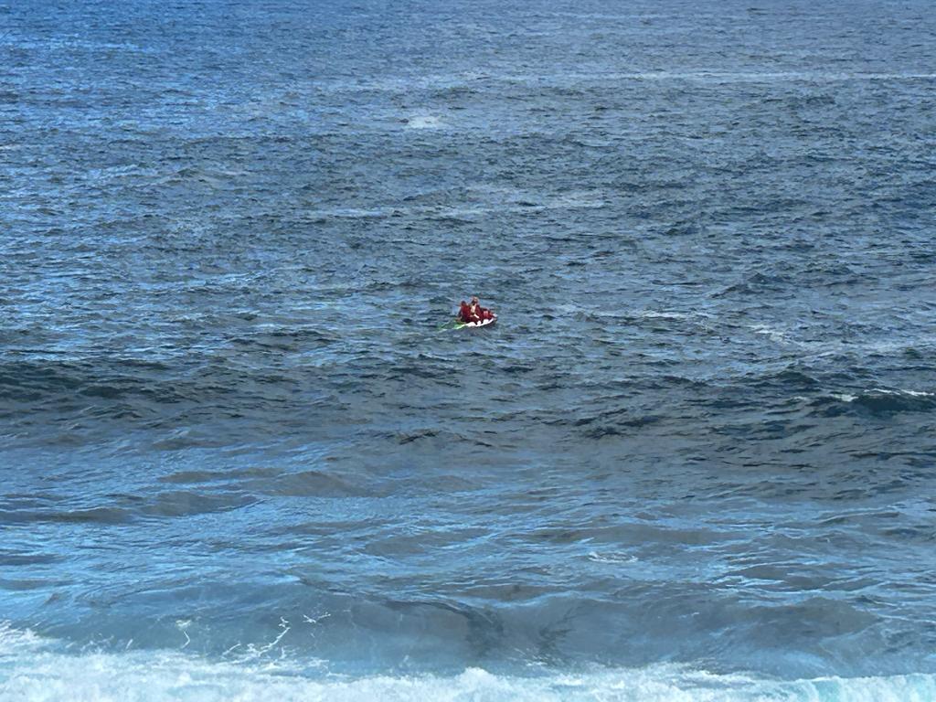 Rescate del cuerpo del pescador muerto 2