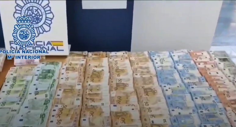 Aprehendidos casi 200.000 euros