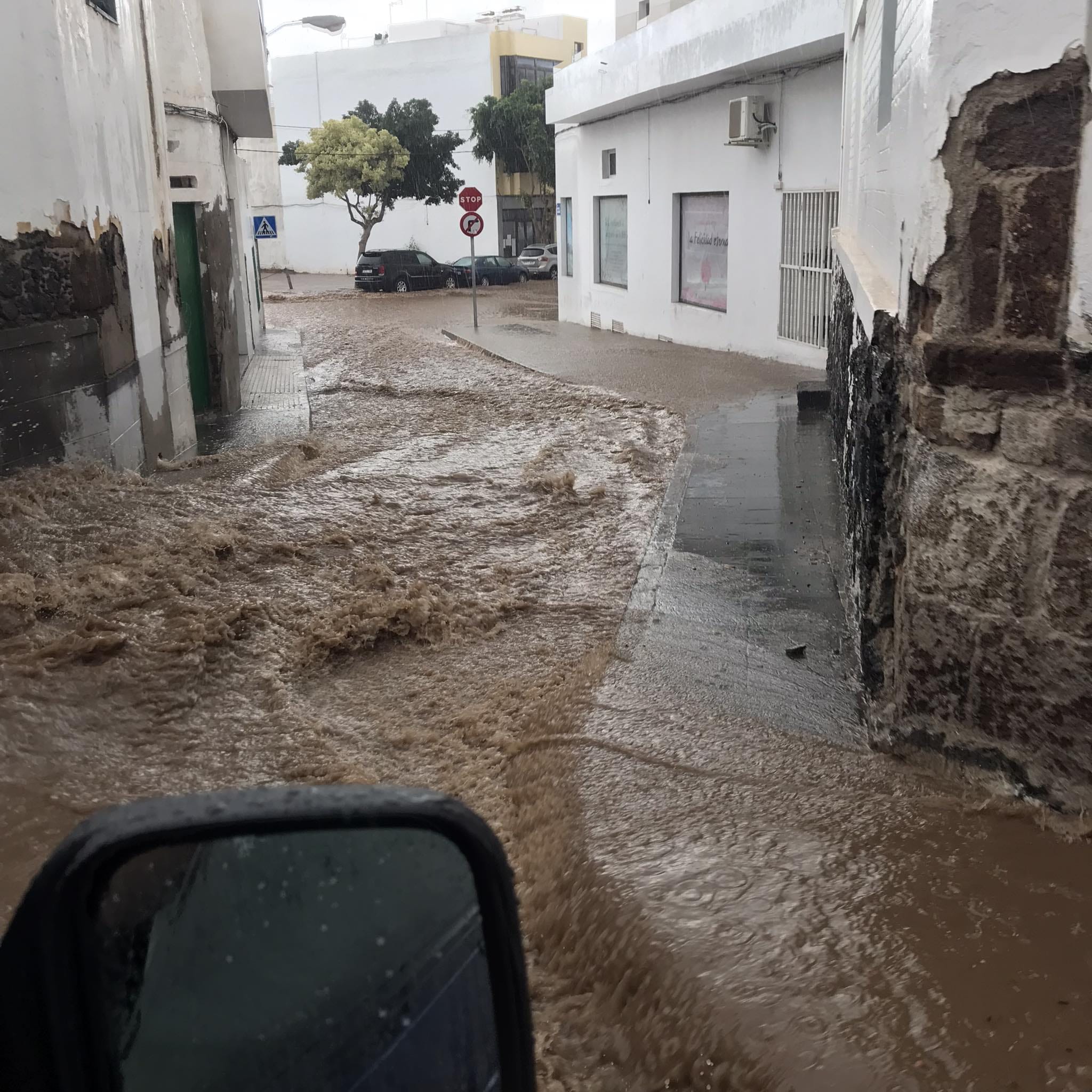 Inundaciones en Arrecife