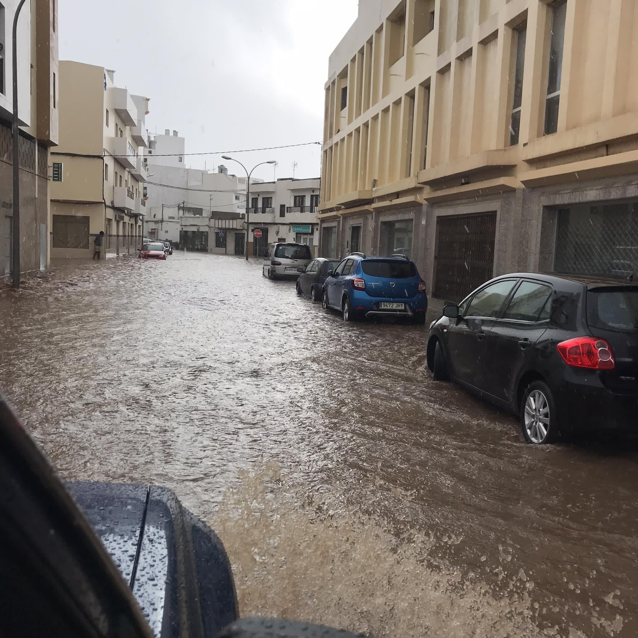 Inundaciones en Arrecife 2