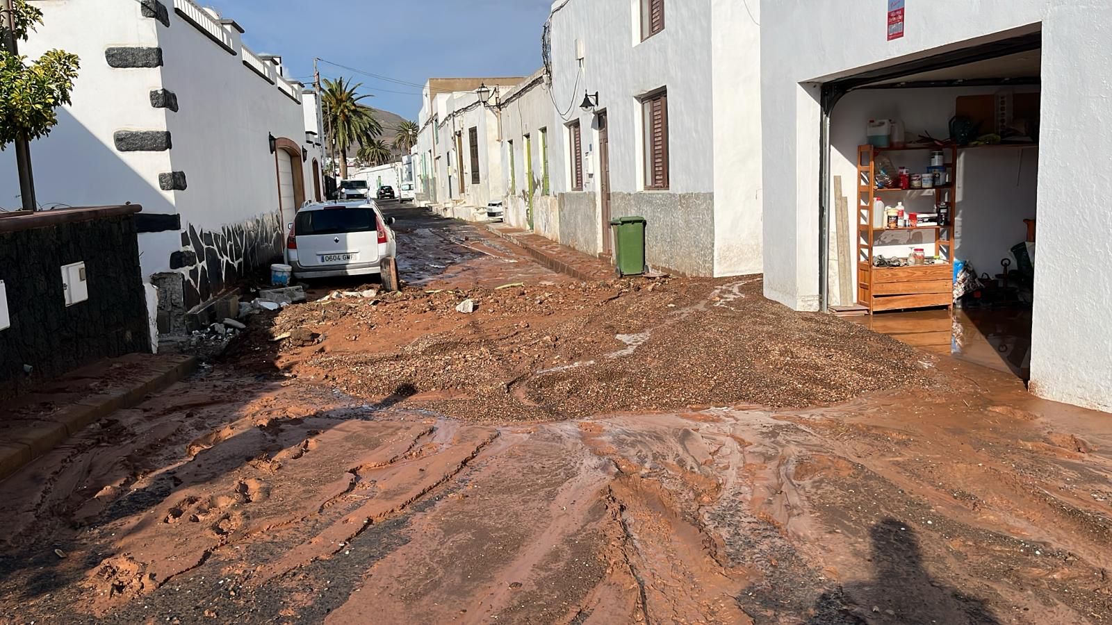 Haría anegada por las lluvias 4