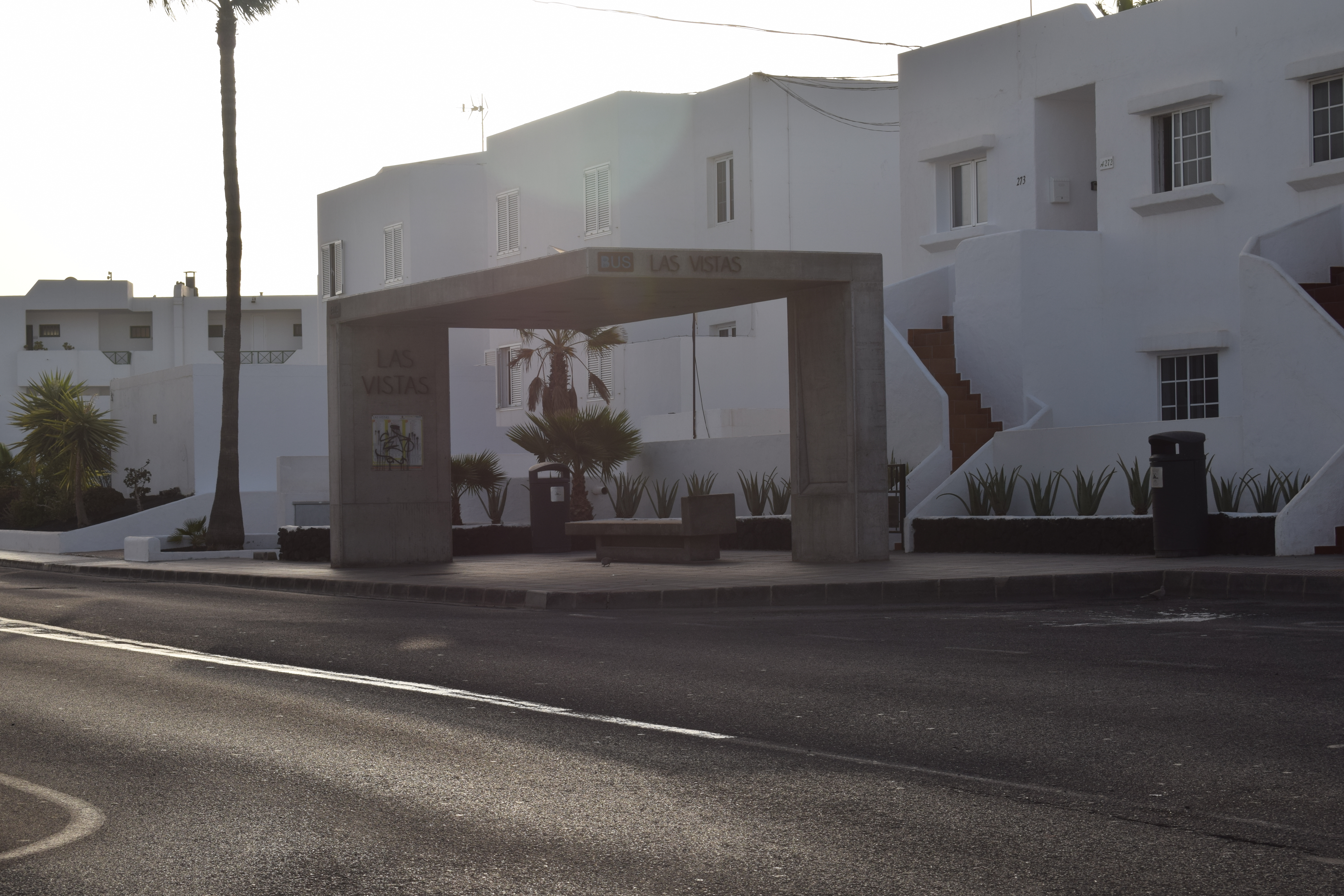 Parada de guaguas de Puerto del Carmen