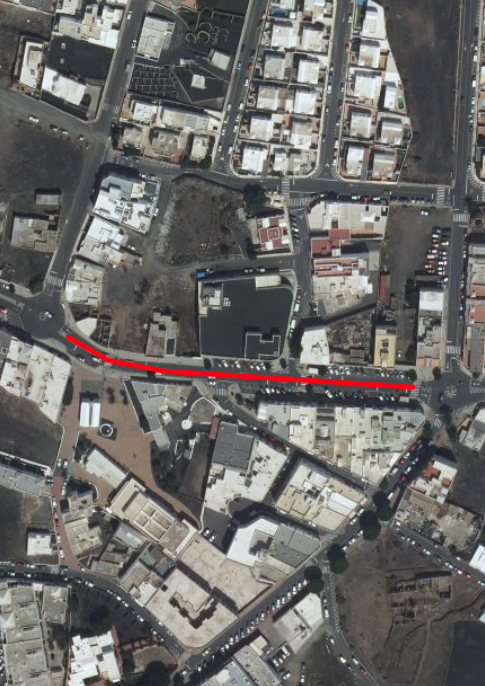 Cierre de un tramo de la Avenida Alcalde Florencio Suárez