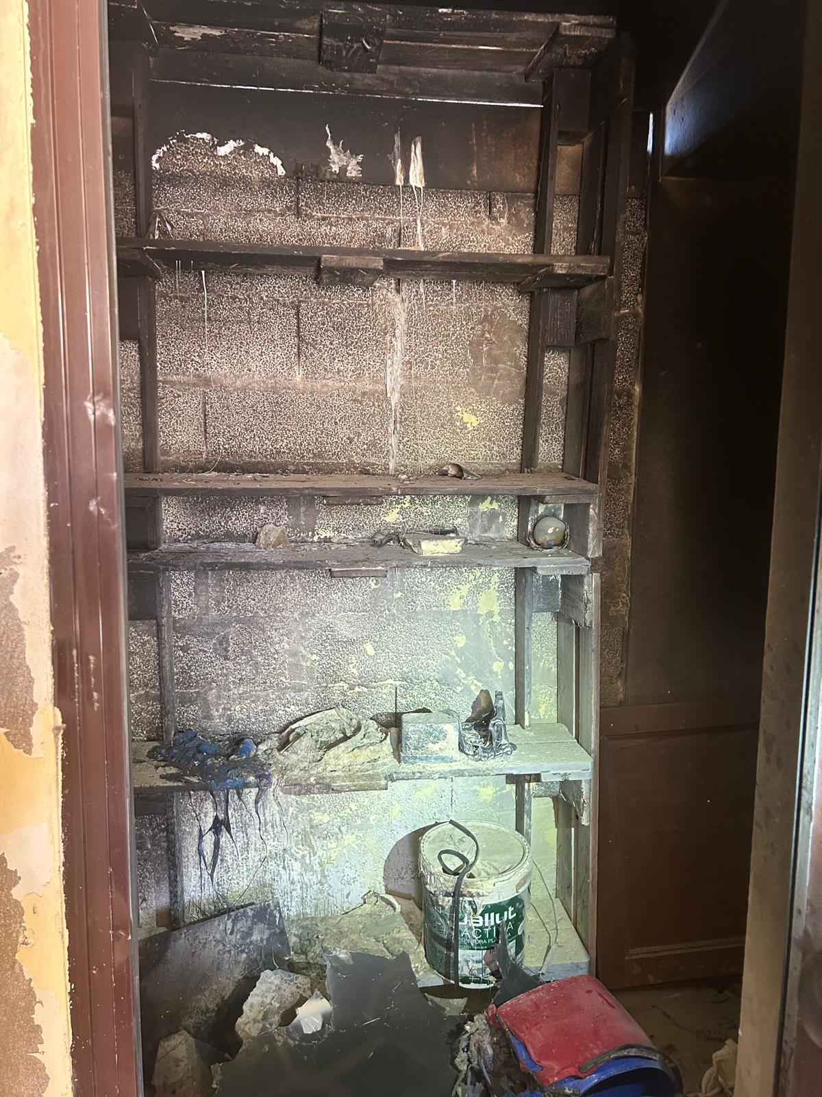Nuevo incendio en el Albergue de La Santa 2