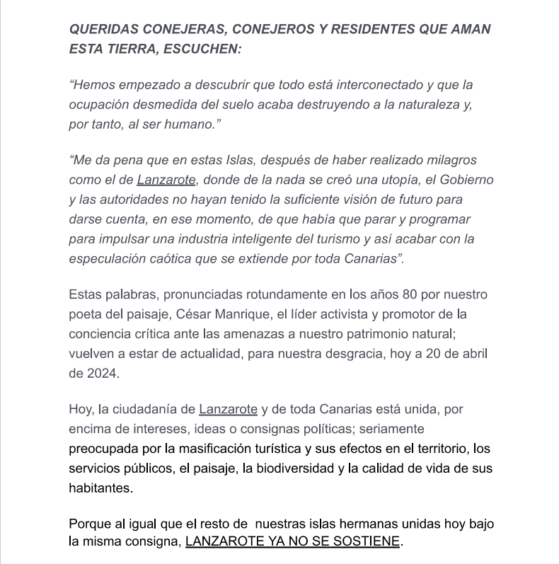 MANIFIESTO 20A