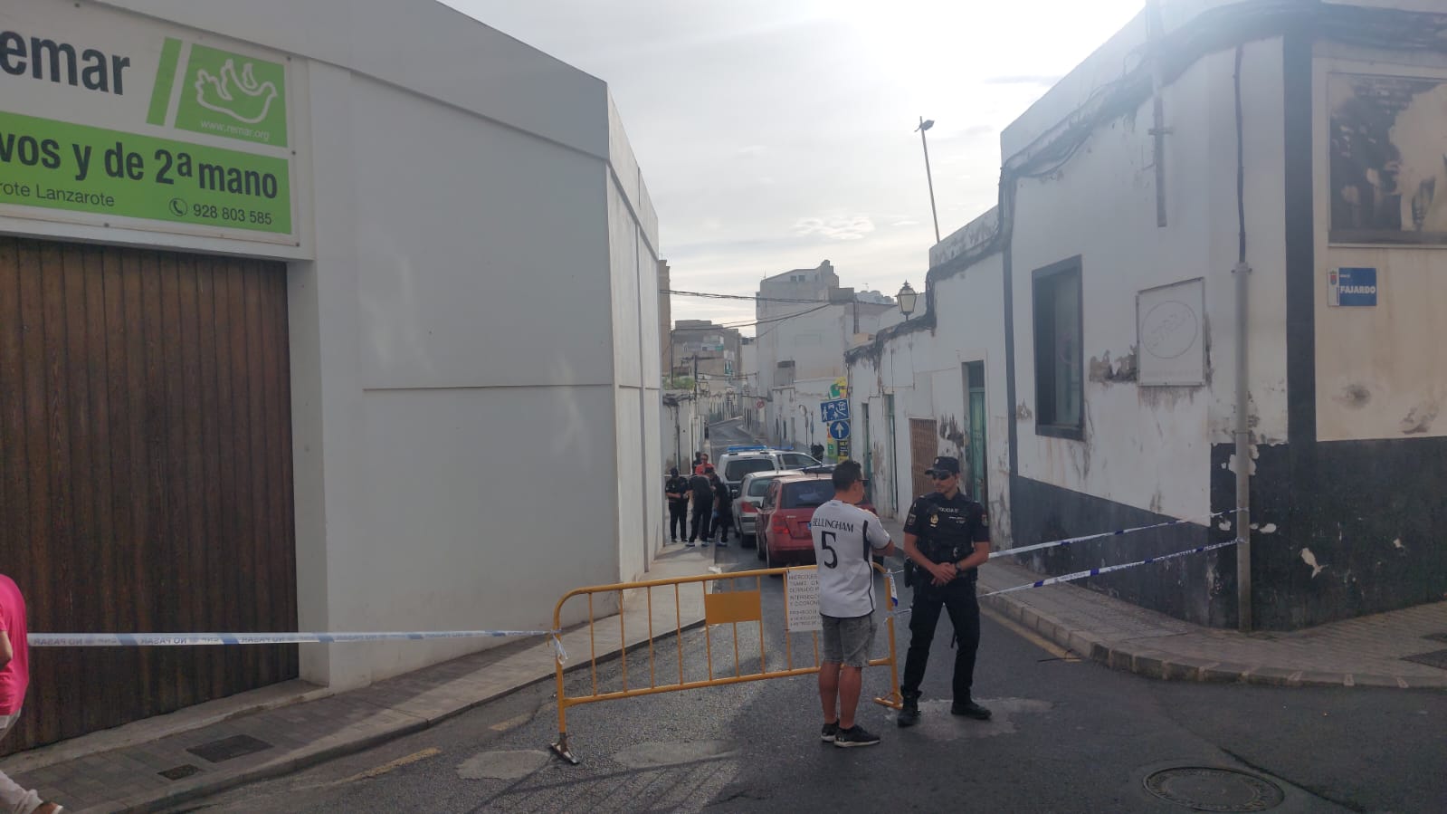 Zona en la que ocurrió el apuñalamiento
