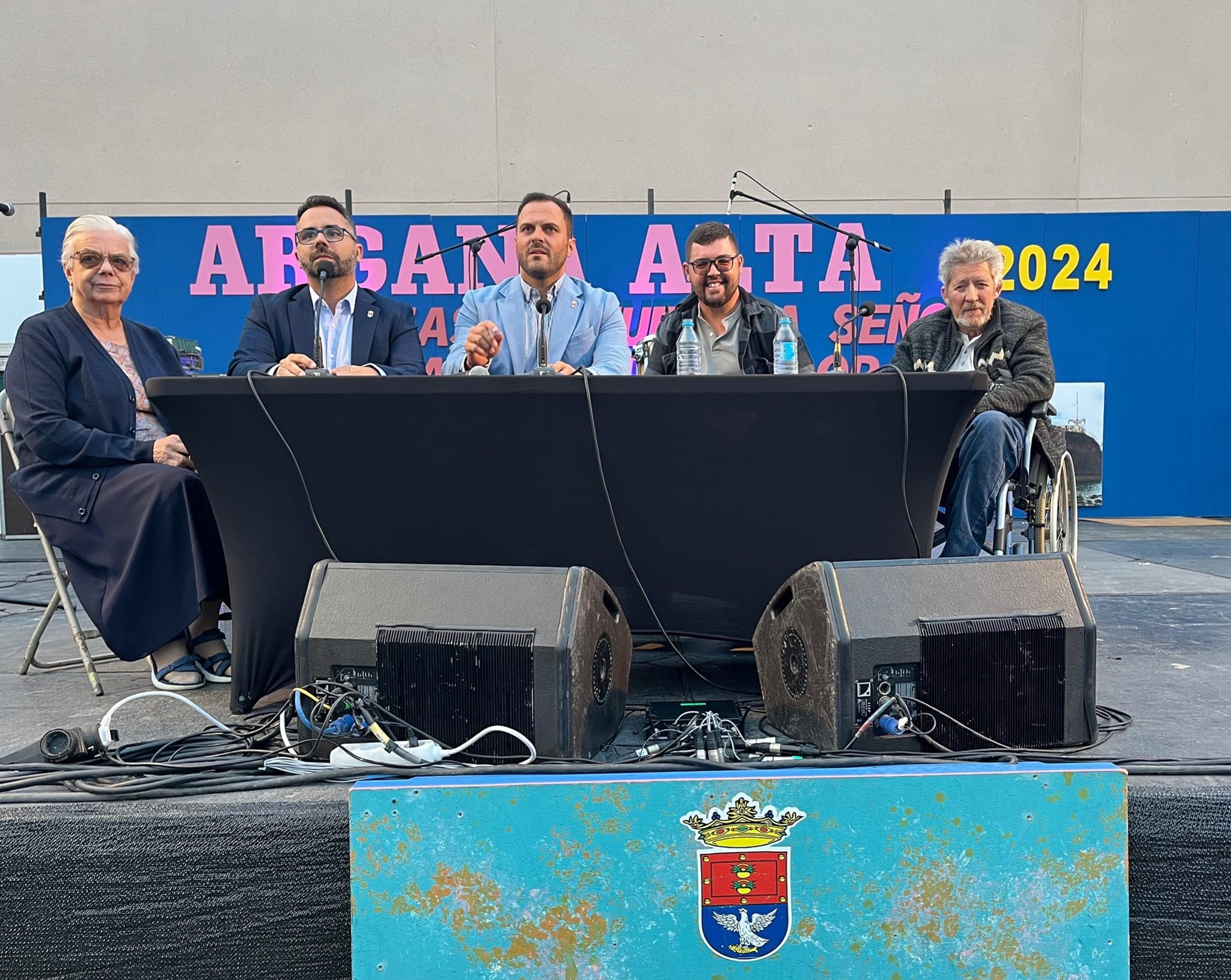 Lectura del pregón de Argana Alta