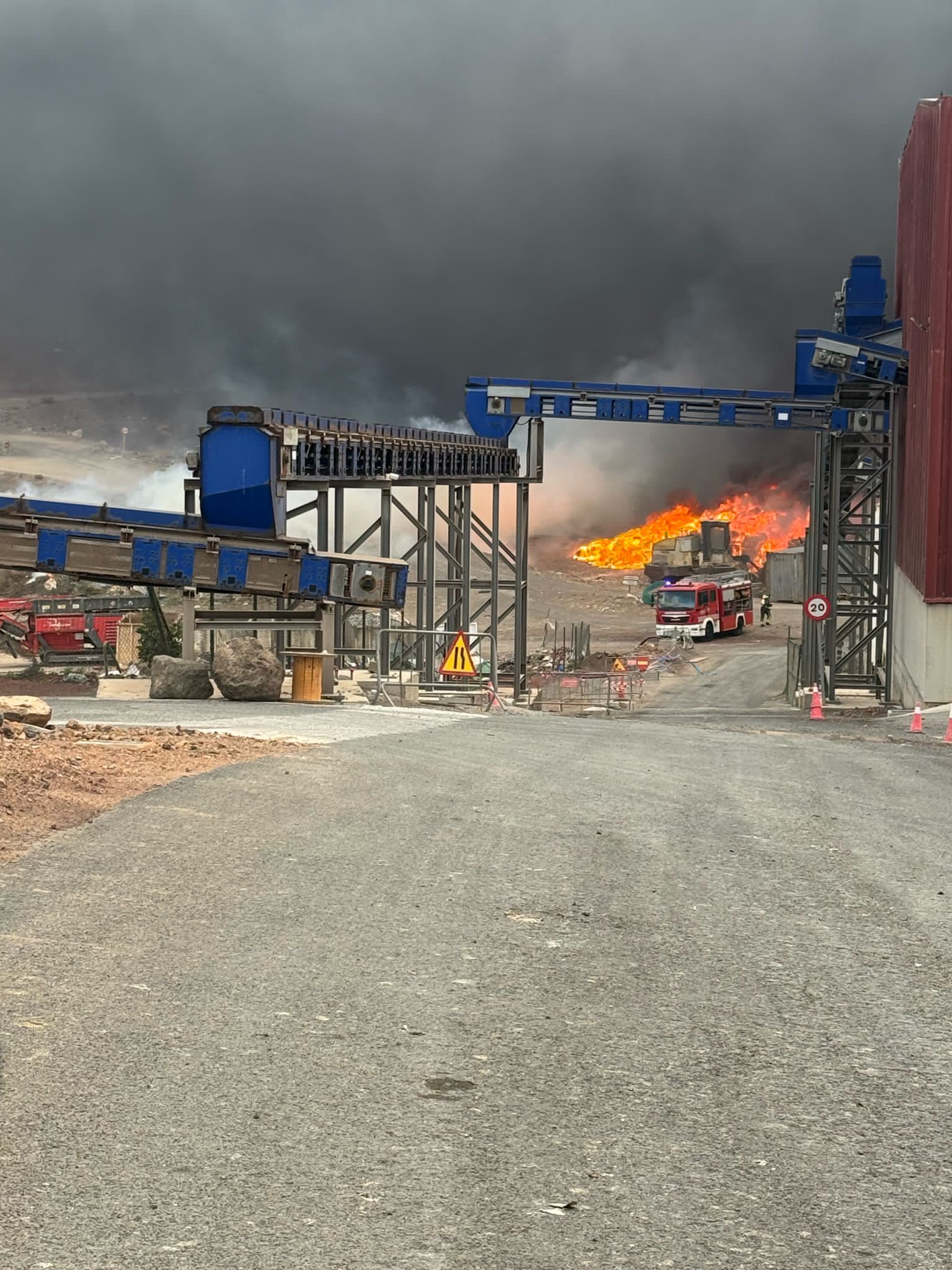 Incendio en Zonzamas 5