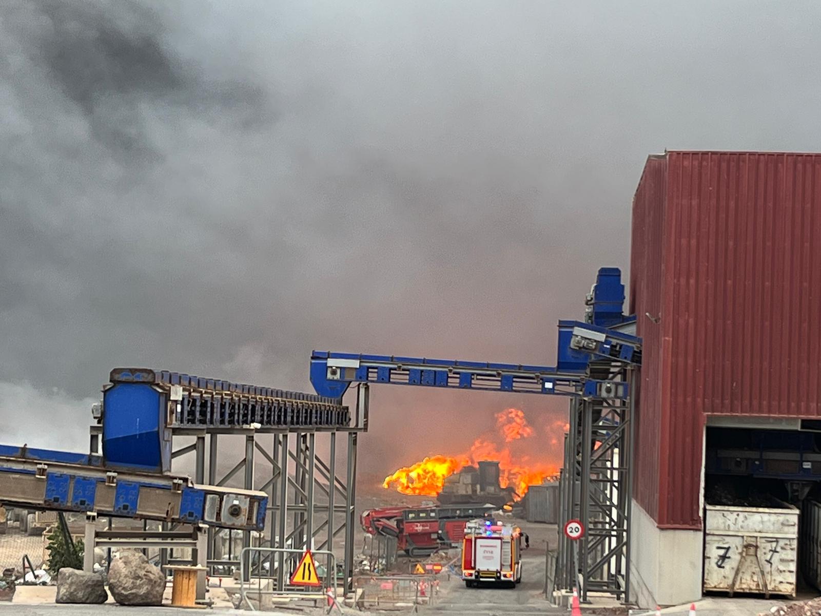 Incendio en Zonzamas 10