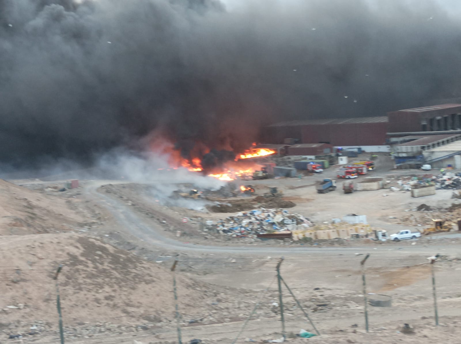 Incendio en Zonzamas 8