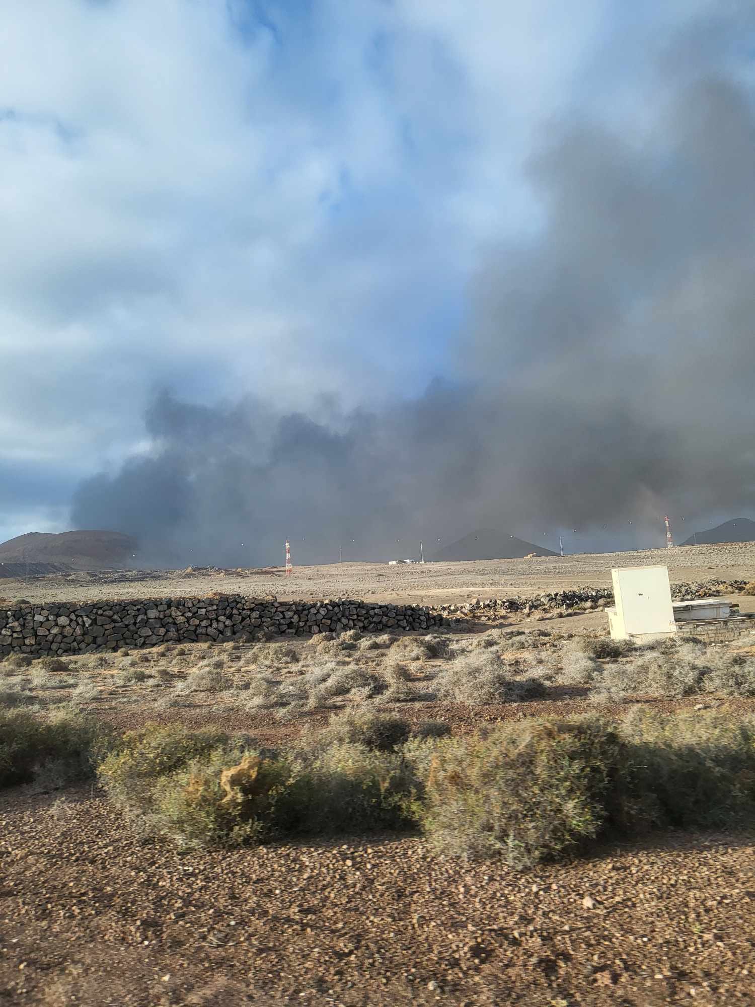 Incendio en Zonzamas