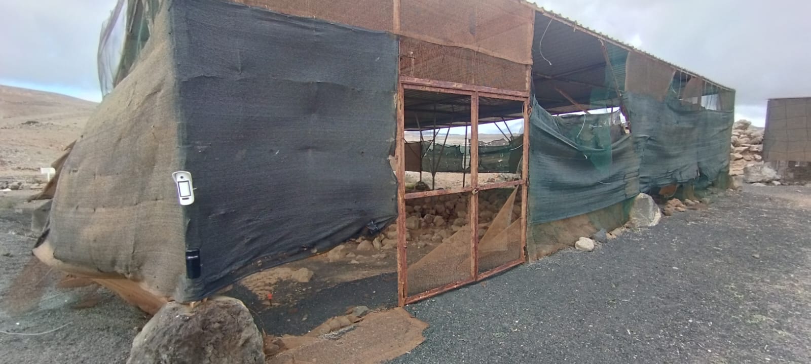 Zonzamas en completo estado de abandono