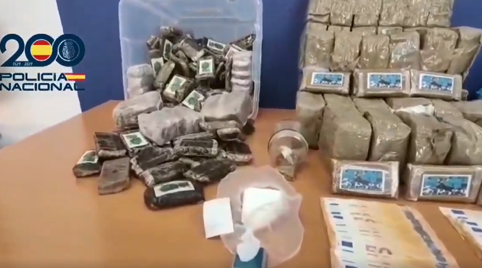 Casi 400 kilos de hachís