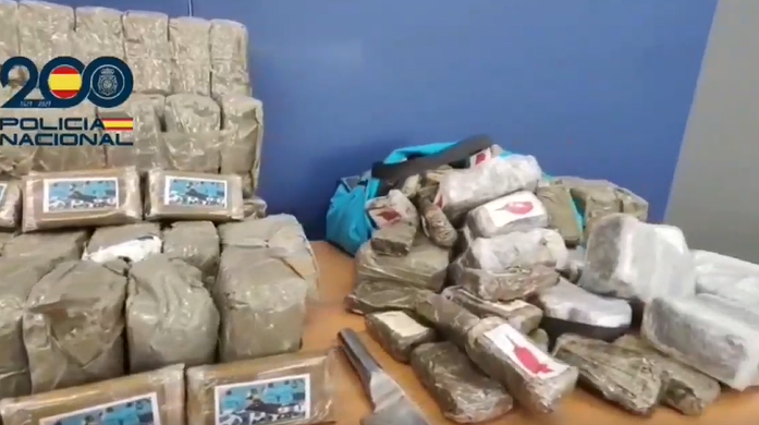 Droga incautada en el operativo