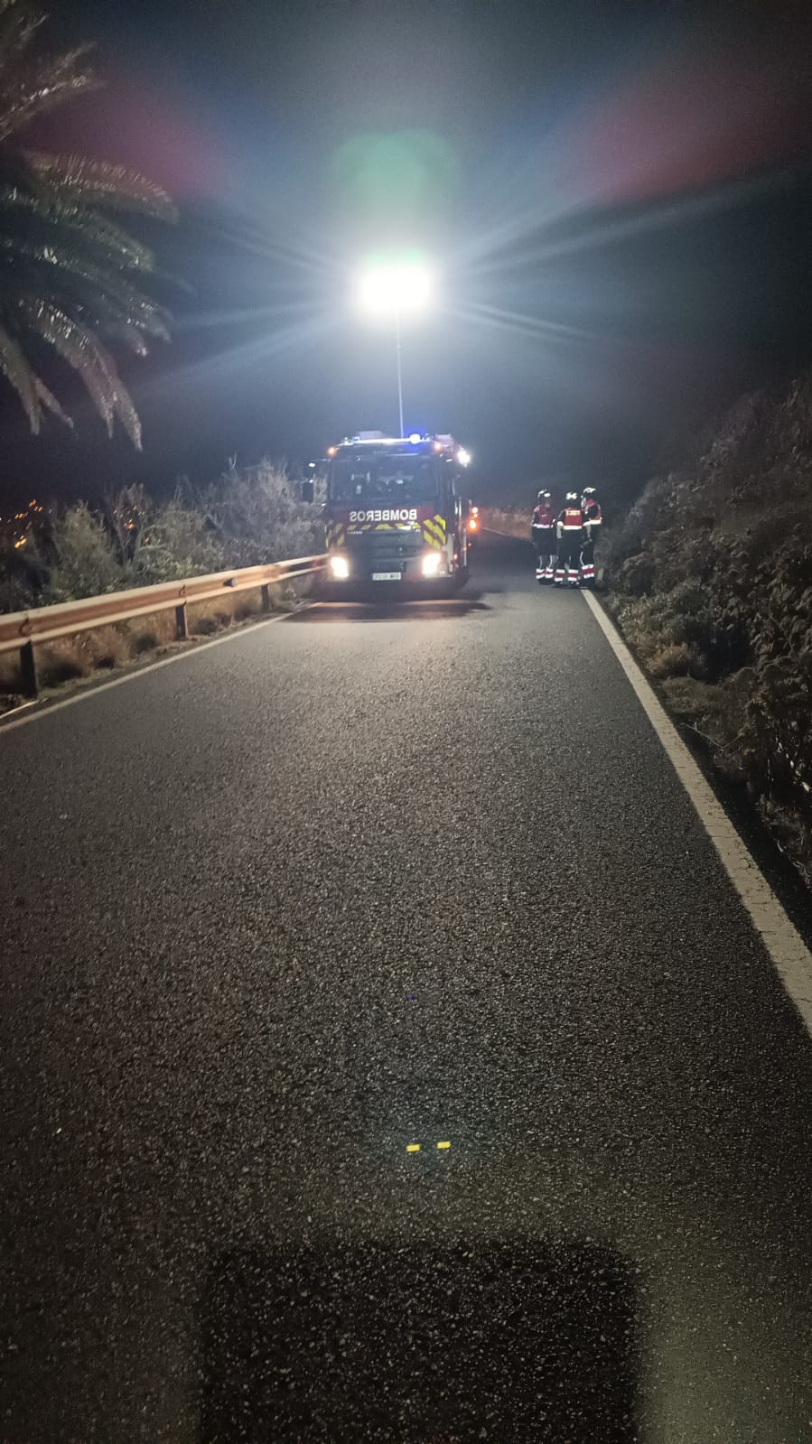 Accidente mortal en Haría 2