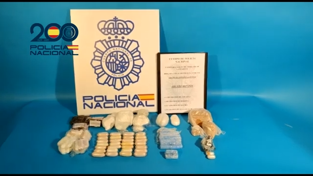 Droga incautada por la Policía