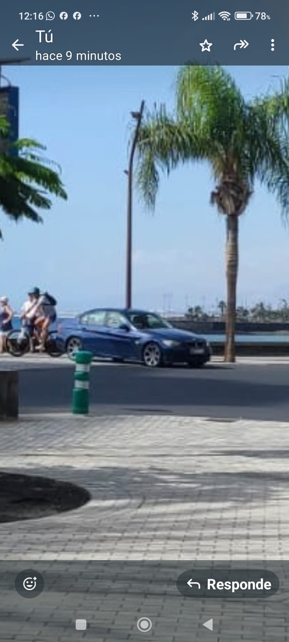 Uno de los vehículos inmovilizados