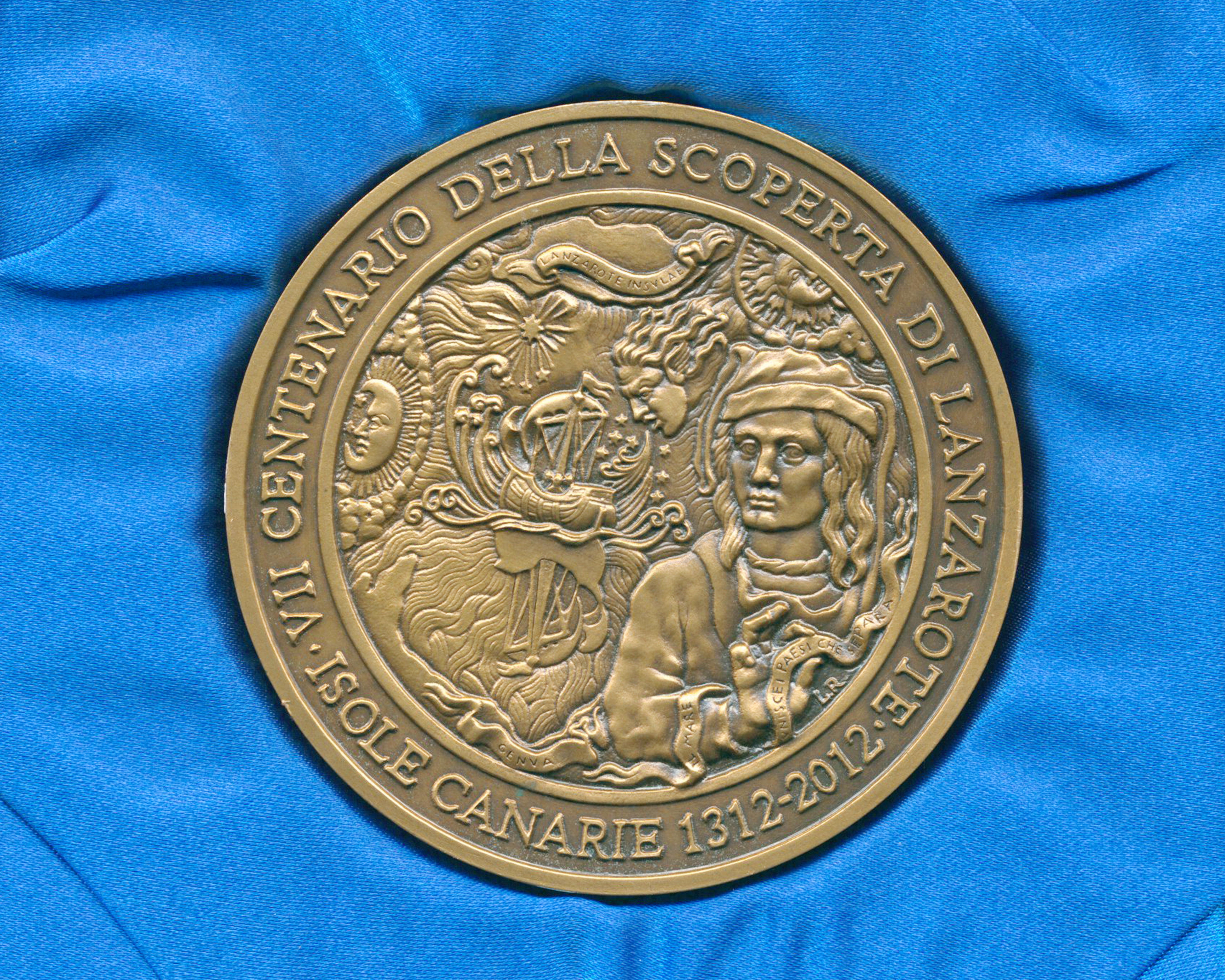 MEDAGLIA CELEBRATIVA IPZS VII CENTENARIO LANZAROTTO MALOCELLO