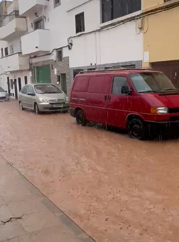 Argana Alta inundada