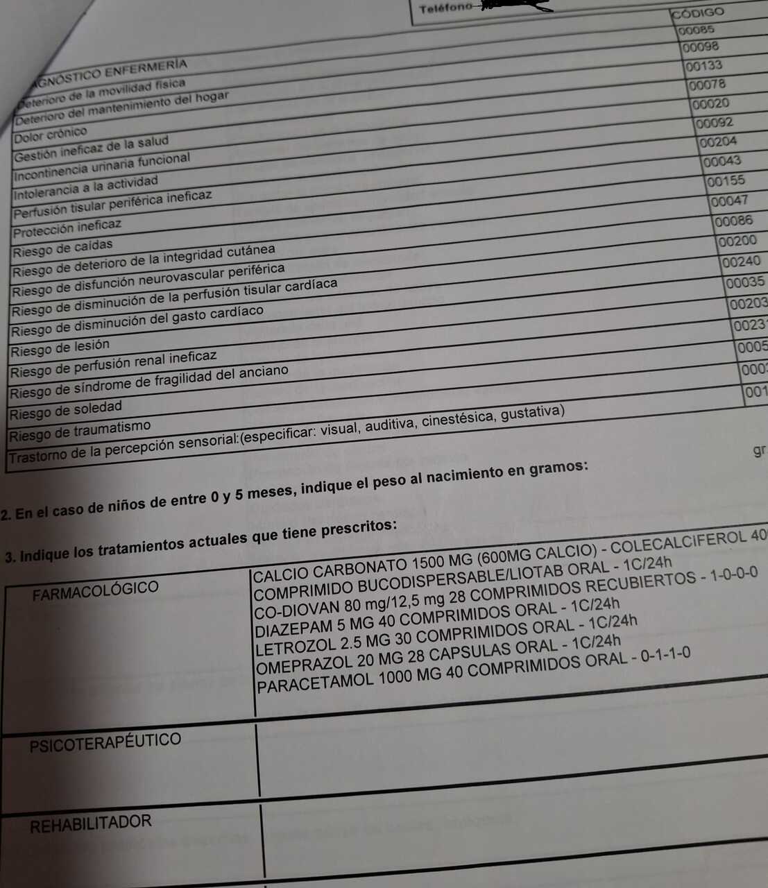 Informe médico de la señora 3 modificado