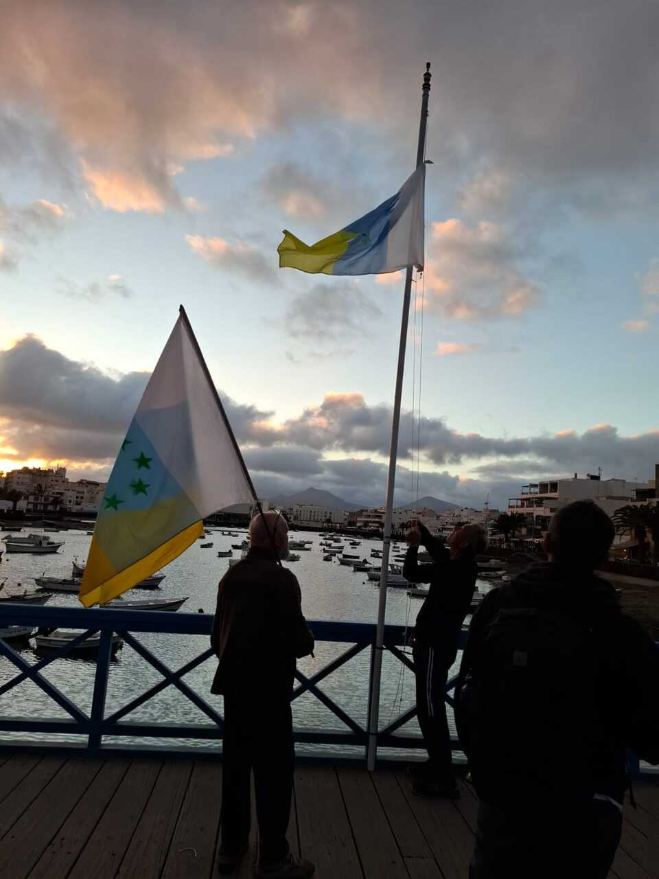 Izado de la Bandera Nacional