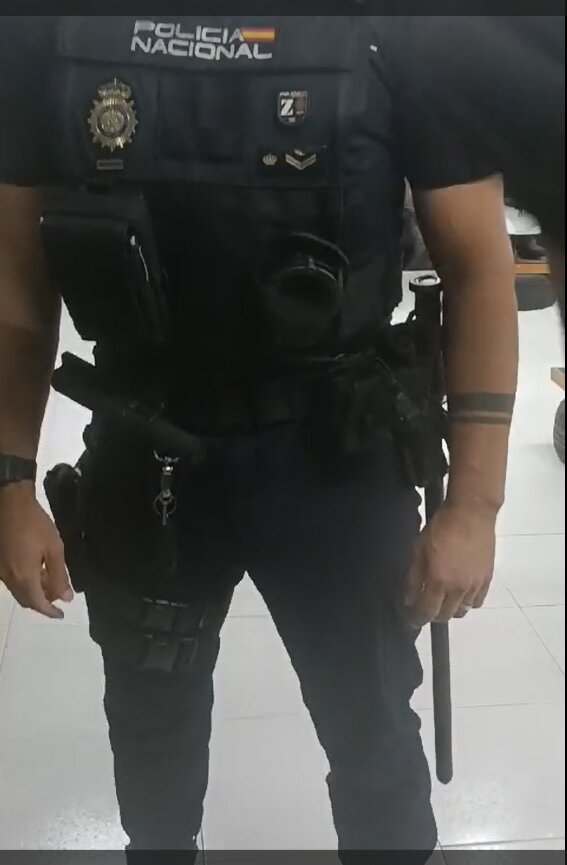 Momento de la intervención policial 2