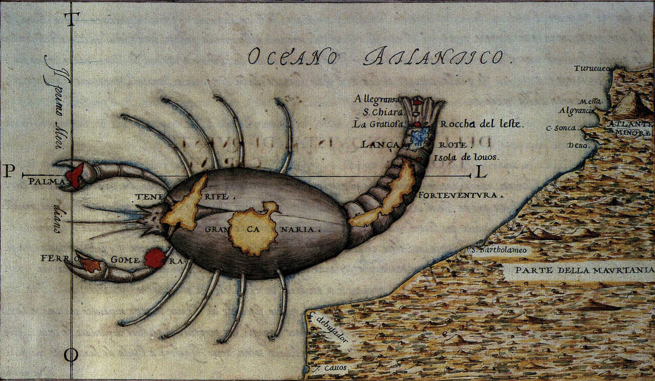 IMAGEN DE CANARIAS POR LEONARDO TORRIANI