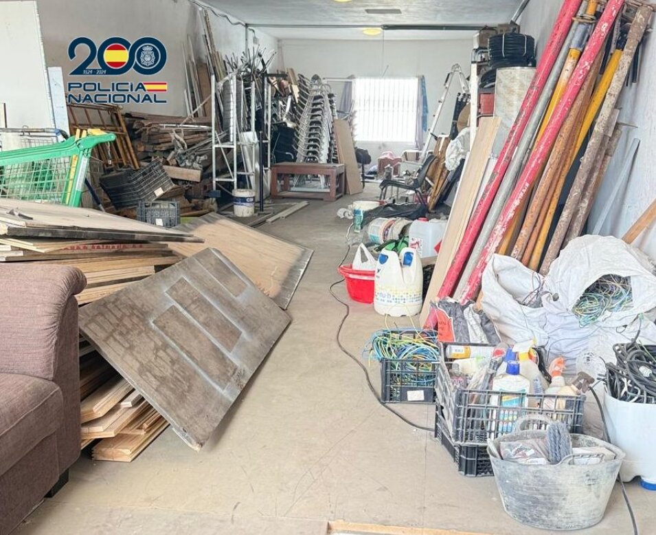 Interior del taller clandestino 2