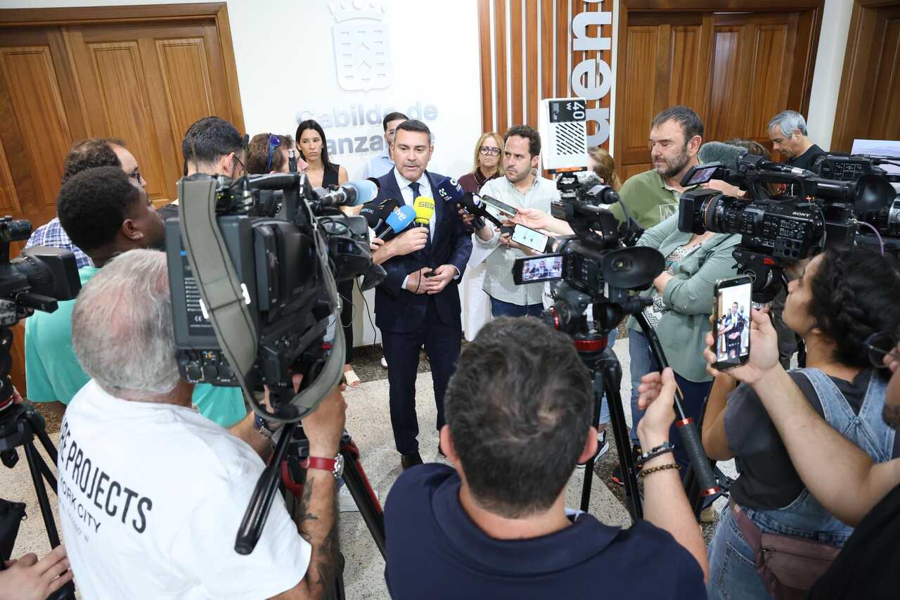 Presidente del Cabildo y del Consorcio del Agua de Lanzarote, Oswaldo Betancort 2